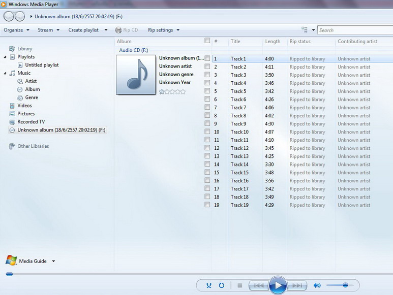 วิธีการแปลง Cd Audio เป็น Mp3 ง่าย ๆ ด้วย Windows Media Player -  ครูณัฐดอทคอม